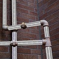 Vista 7 de Pipe Wrap Insulation - 33 ft Outdoor Pipe Foam Insulation Tape Self Adhesive for Winter Freeze Protection Insulation Wrap - Aluminum Foil Finish-2
