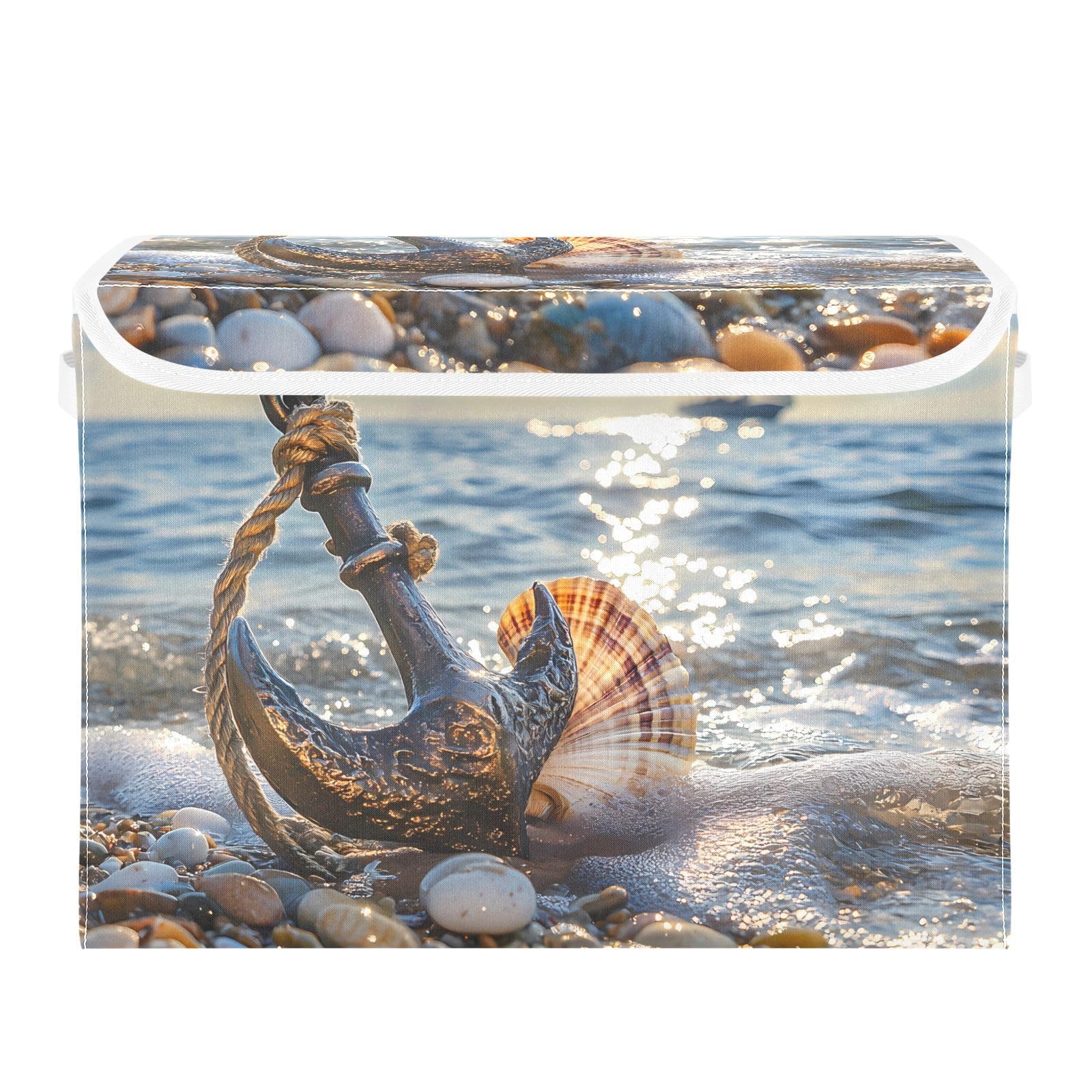 Paniers de rangement pliables avec couvercle pour ranger les jouets