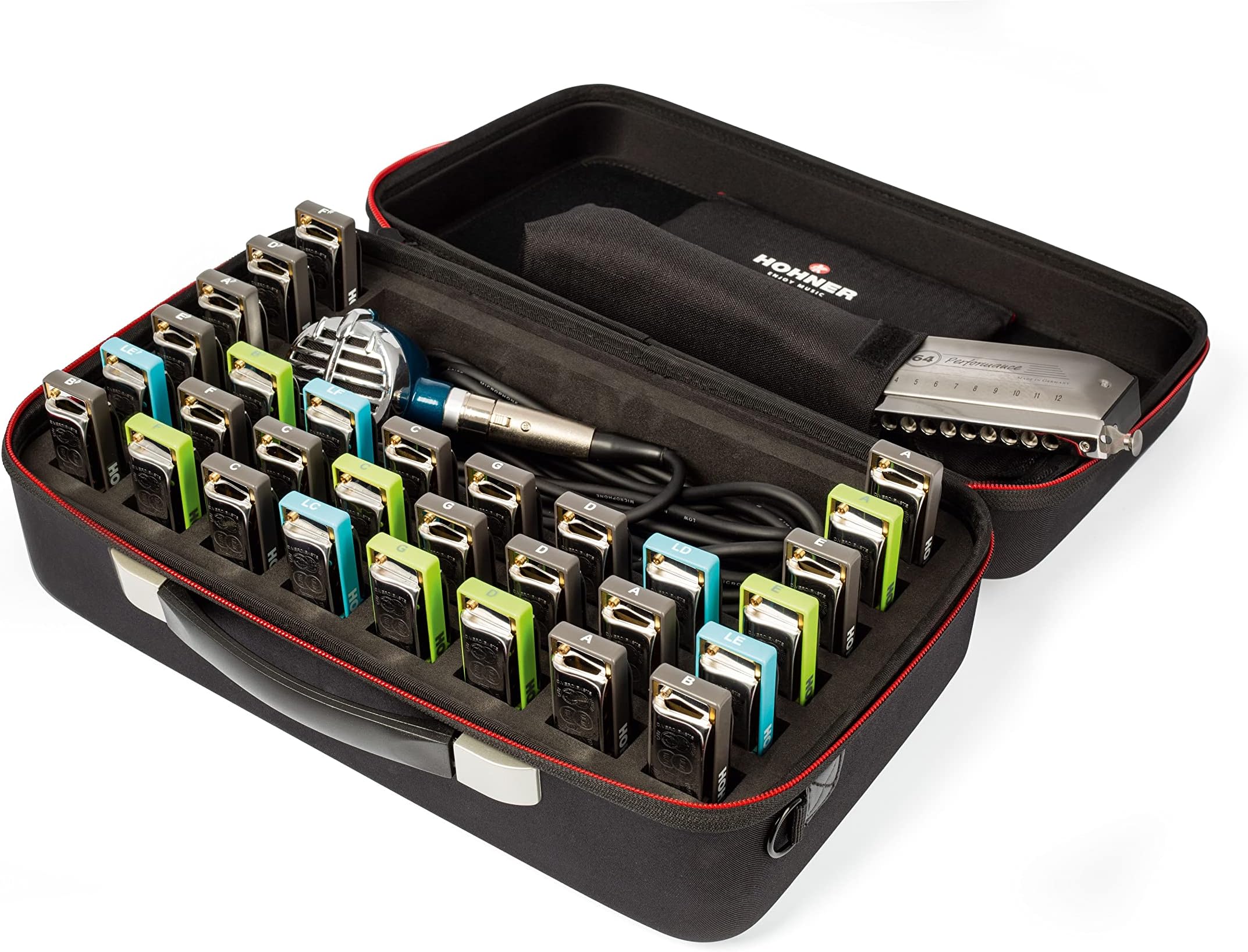 Hohner MZ20193 FlexCase Harmonica Case, Extra Large