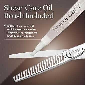 Olivia Garden TextureCut Professional Hairdressing Thinner Intro Case