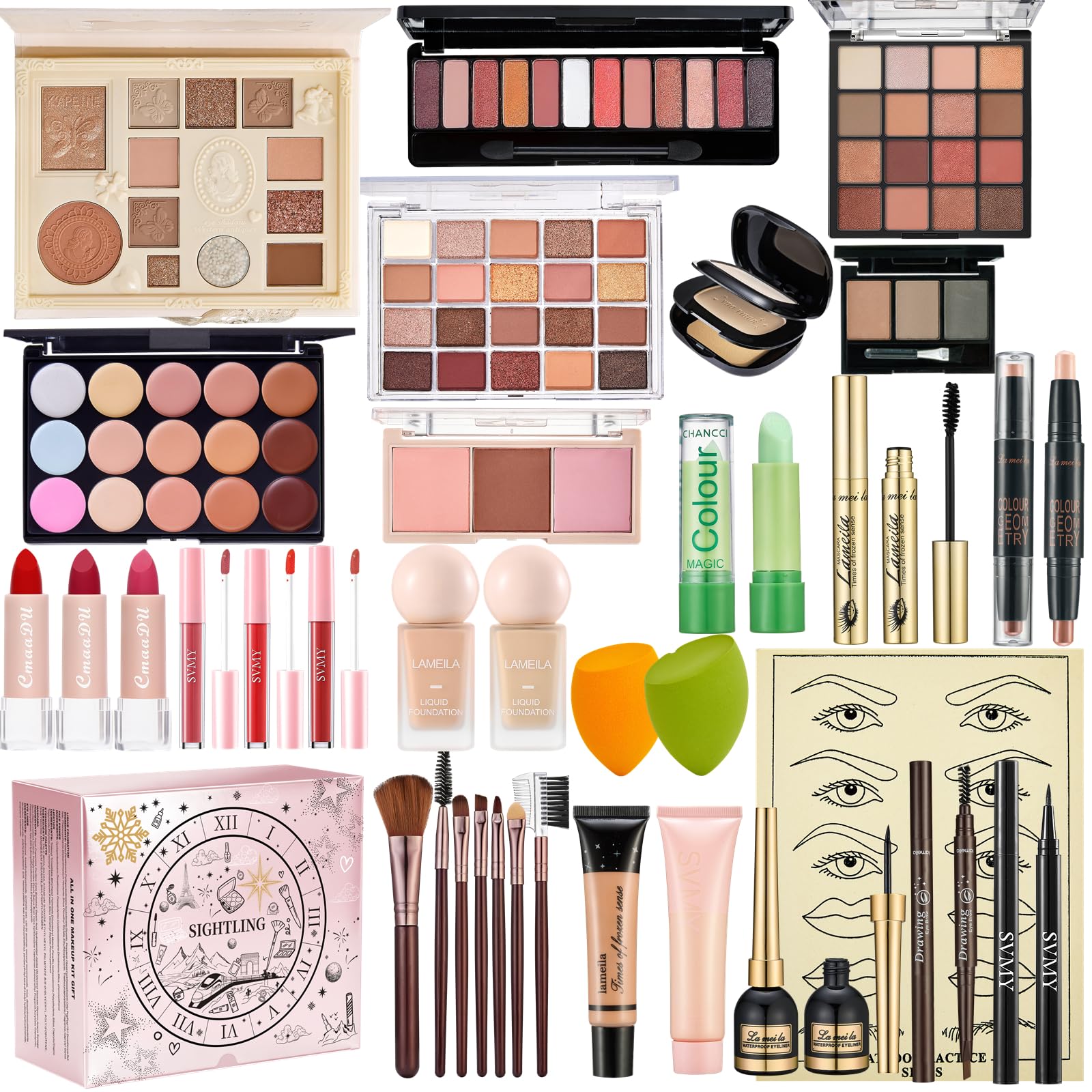 Makeup Kit for Women Full Kit, All In One Makeup Gift Set for Women & Girls