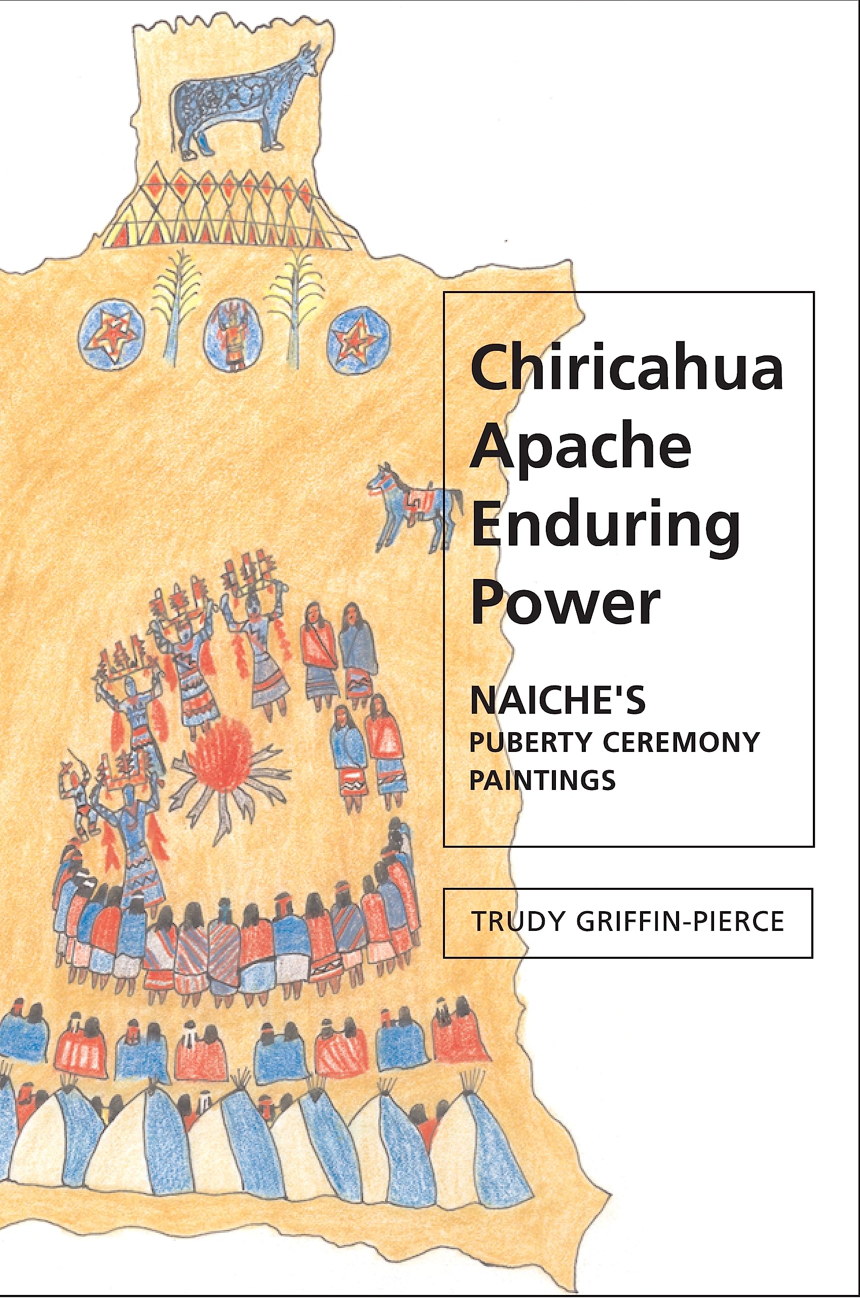 Peintures de Naiche : livre d'art Chiricahua Apache en anglais pour passionnés d'histoire