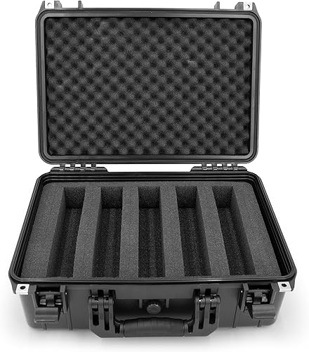 Miniatura 7 de Funda de bloque de olor de 8 pulgadas compatible con accesorios de 6 pulgadas con espuma personalizable que absorbe impactos