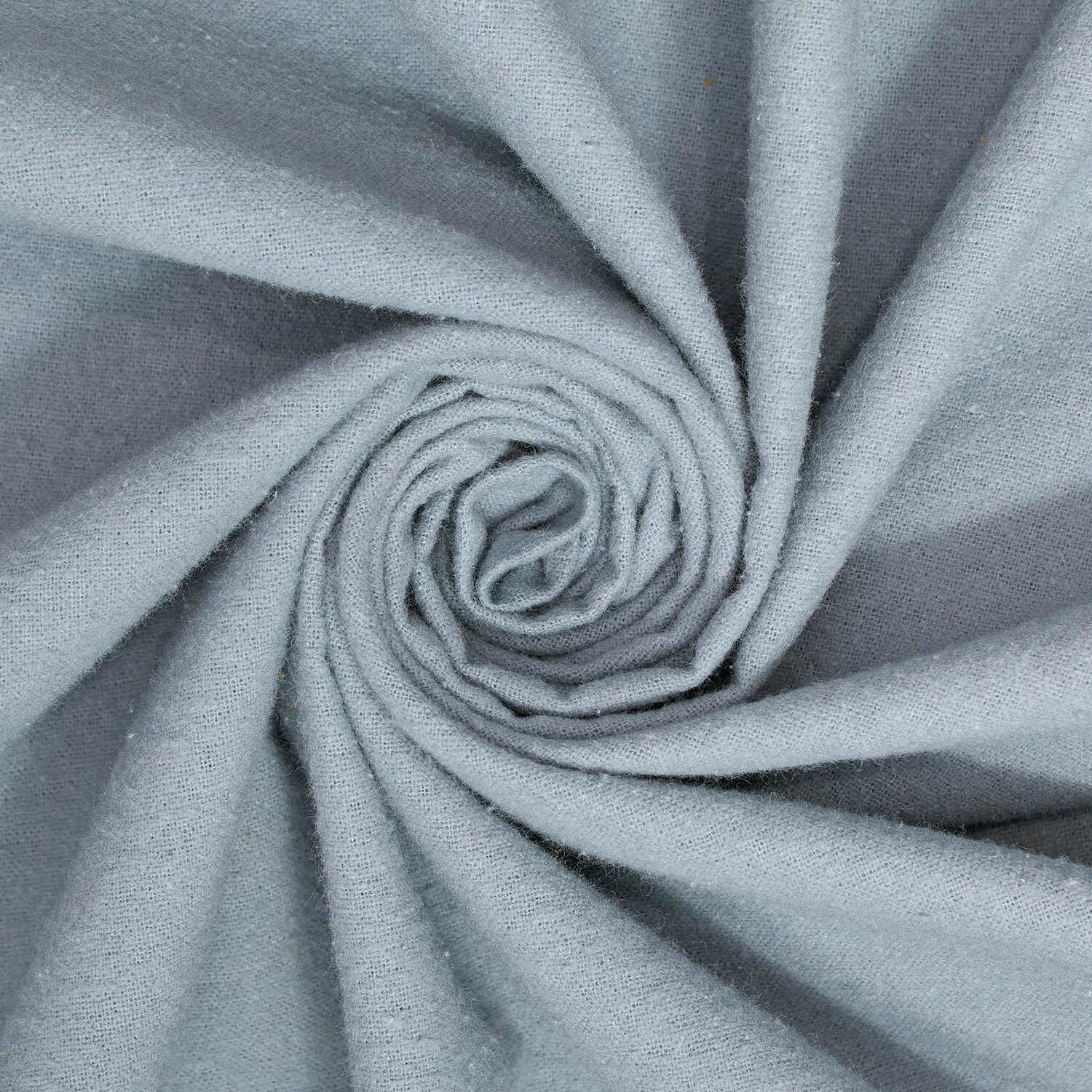 Cotton Flannel Fabric (5 oz) 100% Hypoallergenic 44/45 Inch Insulating by The Yard for Sewing Apparel, Accessories, & Décor - Orange (5 Yards)