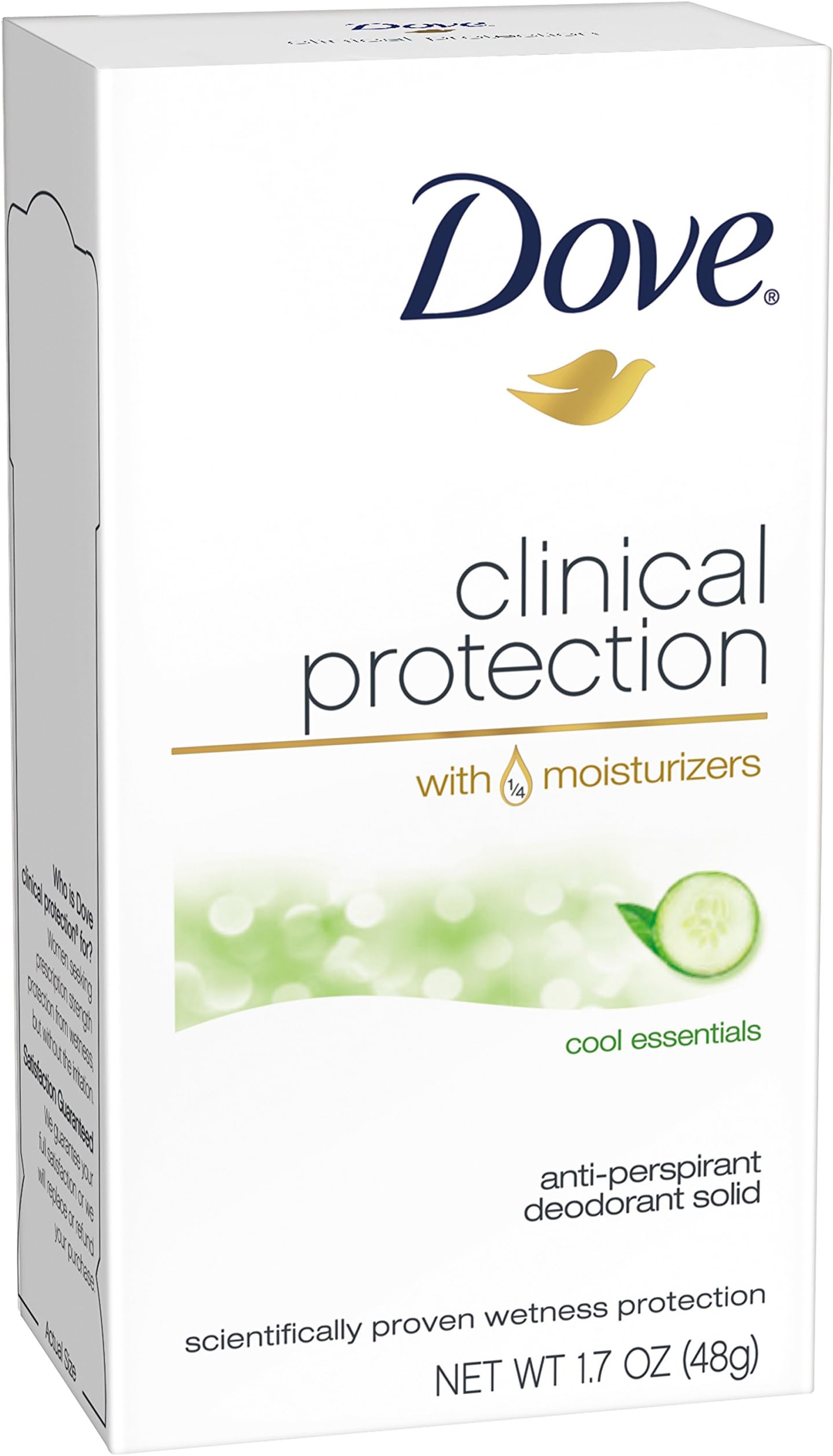 Clinical Protection Antiperspirant Deodorant, Cool Essentials 1.7 Ounce