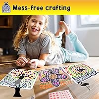 Vista 3 de SUNGEMMERS - Arte para ventana para niños, manualidades divertidas para niños de 8 a 12 años y regalos de cumpleaños para niñas de 6, 7, 8, 9, 10