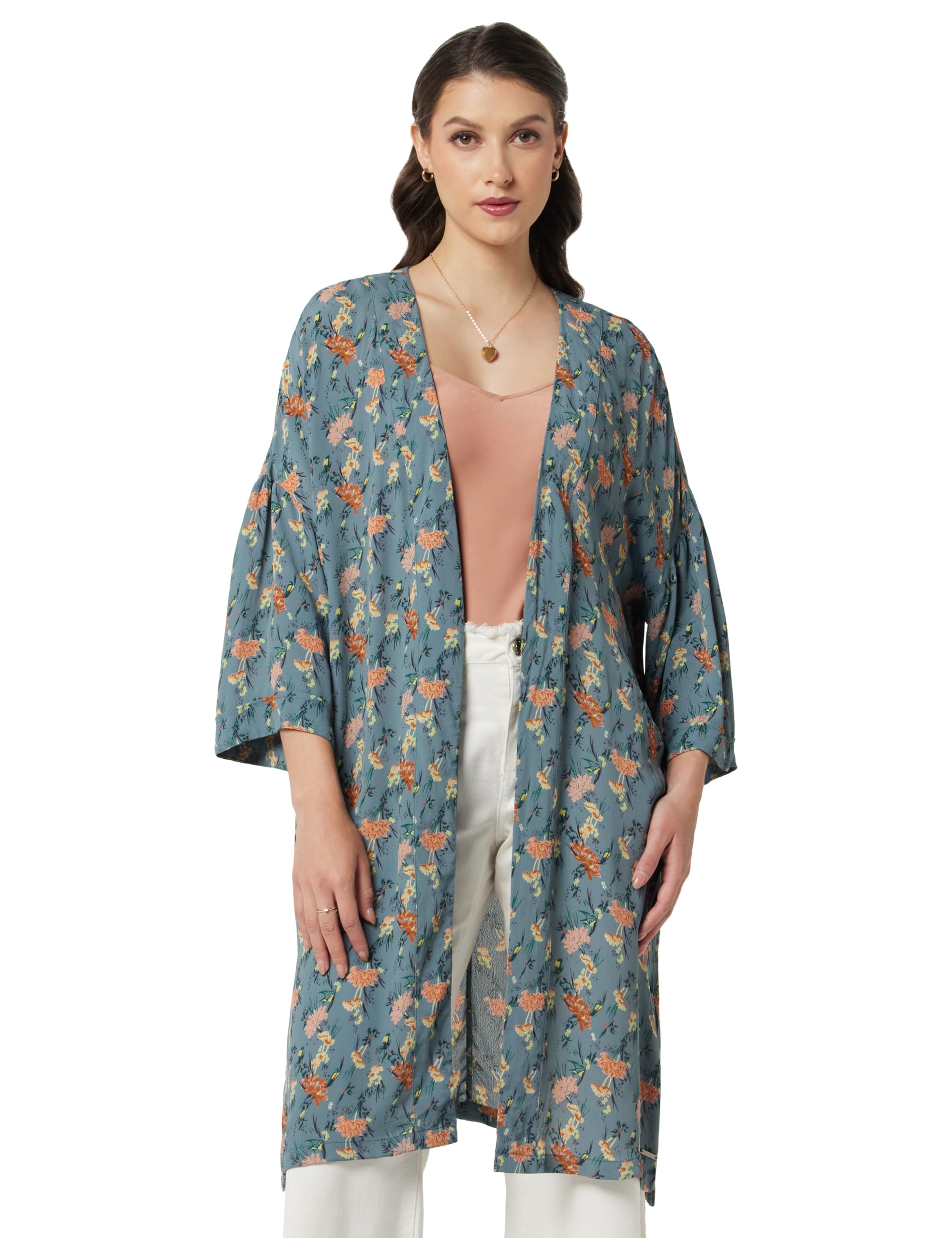 only Womens Open Front Printed Shrug-picture-45