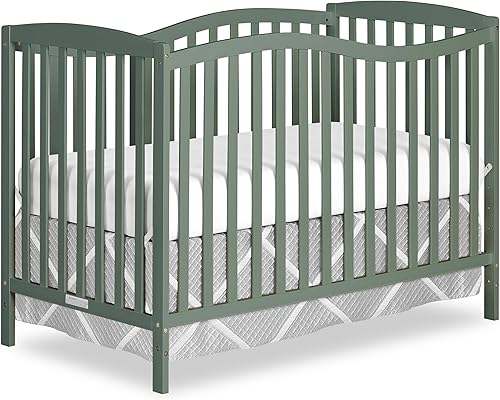 Miniatura 9 de Dream On Me Chelsea - Cuna convertible 5 en 1 de tamaño completo para bebé en natural, GreenGuard Gold y JPMA, madera de pino, 4 alturas de colchón,