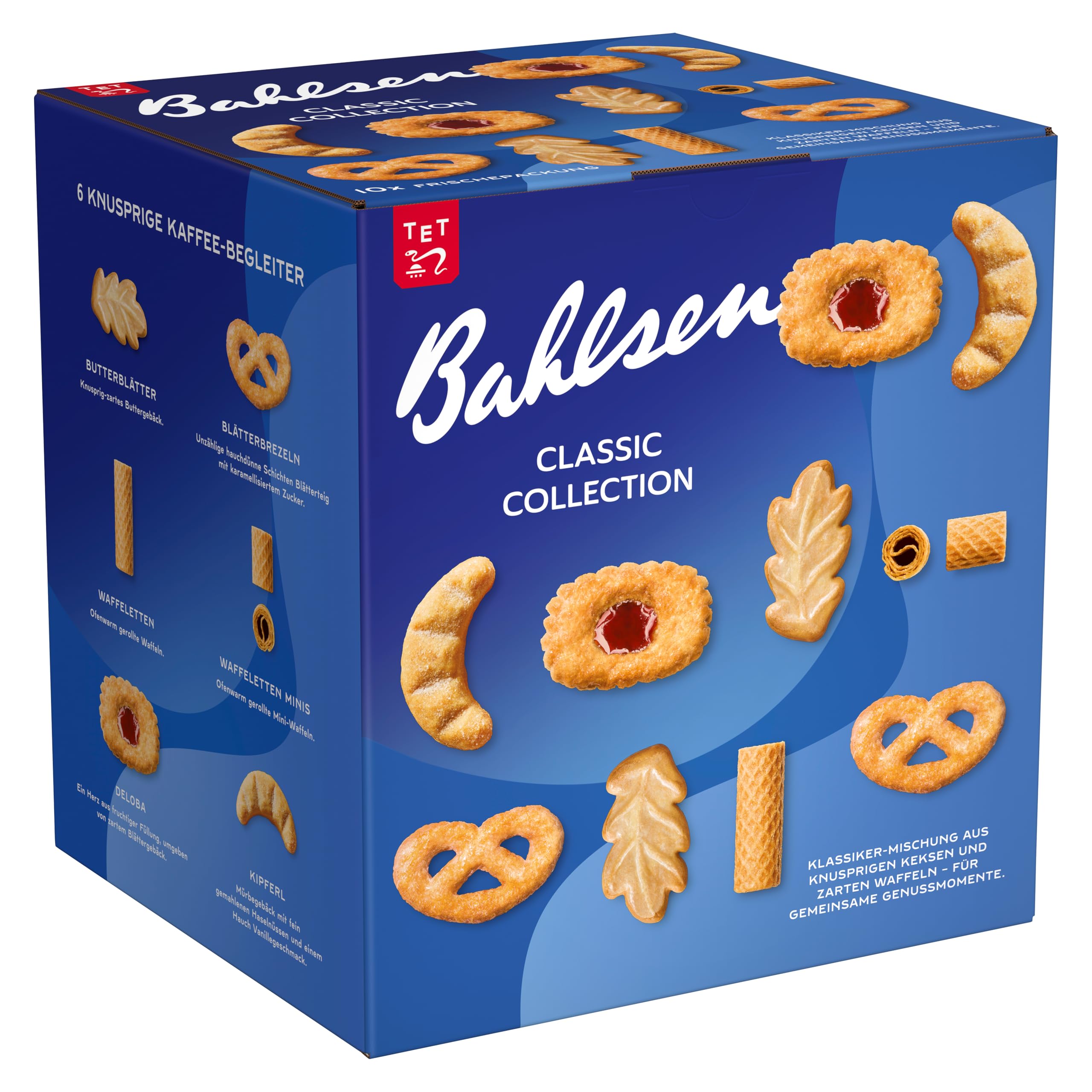 Bahlsen Classic Collection - 1er Pack - Gebäck- und Waffelmischung (10 x 161 g/ 1610 g )