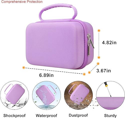 Miniatura 3 de Elonbo ESOXOFFOREGKTZAnchiooWEEFUN 1080P HD 0 Ink - Estuche de transporte para cámara fotográfica de impresión instantánea, portátil, mini cámara de