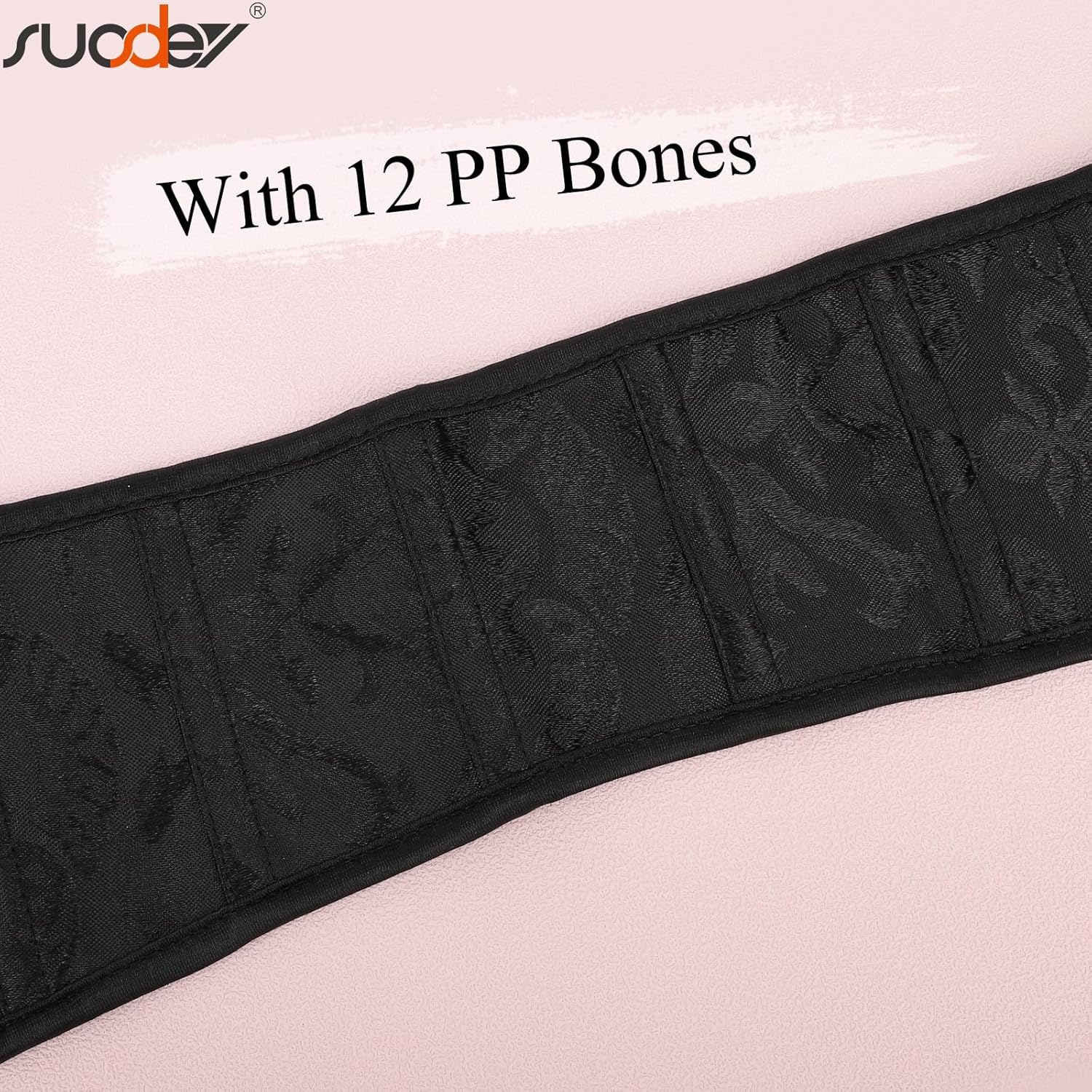 Miniatura 6 de SUOSDEY Cinturón de corsé jacquard para niños, con huesos suaves, para niñas, adolescentes, pirata, Halloween, renacentista, con cordones, cinturón