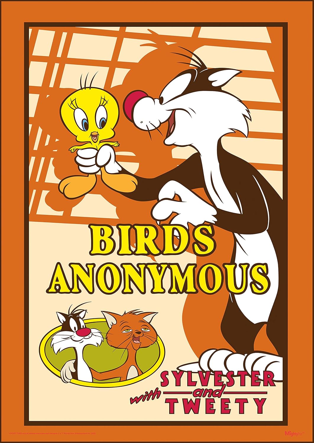 MIGHTYPRINT Looney Tunes – Bugs Bunny – Hare Tonic – Cartoon Quotes – Durable 17” x 24 Wall Art – NOT Made of Paper – Officially Licensed Collectible MP17240602