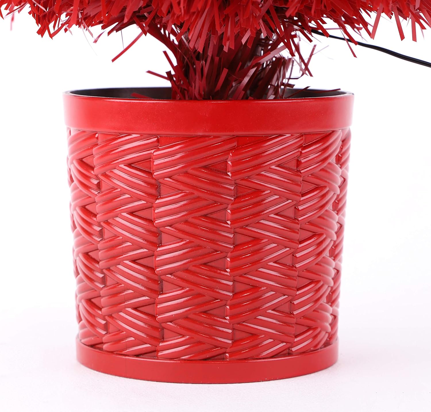 Christmas Concepts® 36" Fibre Optic LED American Flag Christmas Tree - USA Red, White & Blue Christmas Decorations - Indoor & Outdoor Use