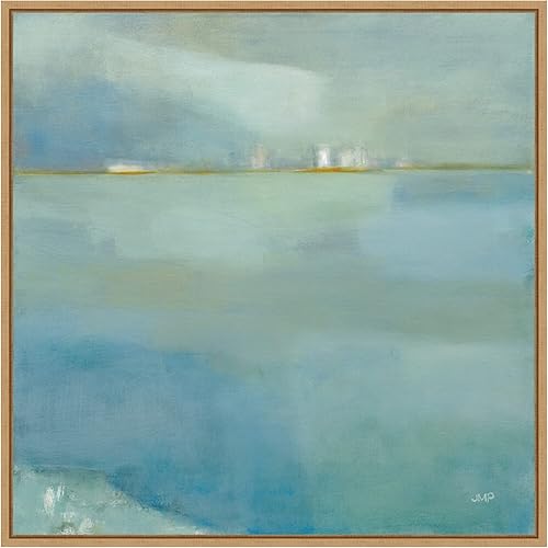 Miniatura 8 de Amanti Art Lienzo enmarcado para pared, 22 x 22 pulgadas, niebla y rocío por Julia Purinton, lienzo enmarcado para pared, obra de arte abstracto,