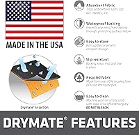 Vista 8 de Drymate CTS28 tapete soporte para árbol de navidad, M, Verde