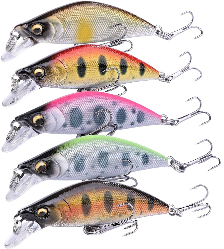 渓流ミノー ルアーセット Amazon.co.jp: Contyu 渓流ミノー 5個 セット トラウト ヘビー