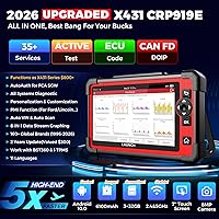 Vista 2 de LAUNCH Escáner X431 CRP919E OBD2, Herramienta de Escaneo Bidireccional 2026 como CRP919EBT, CANFD/DoIP/FCA SGW, Código ECU, 35+ Servicios, Pruebas