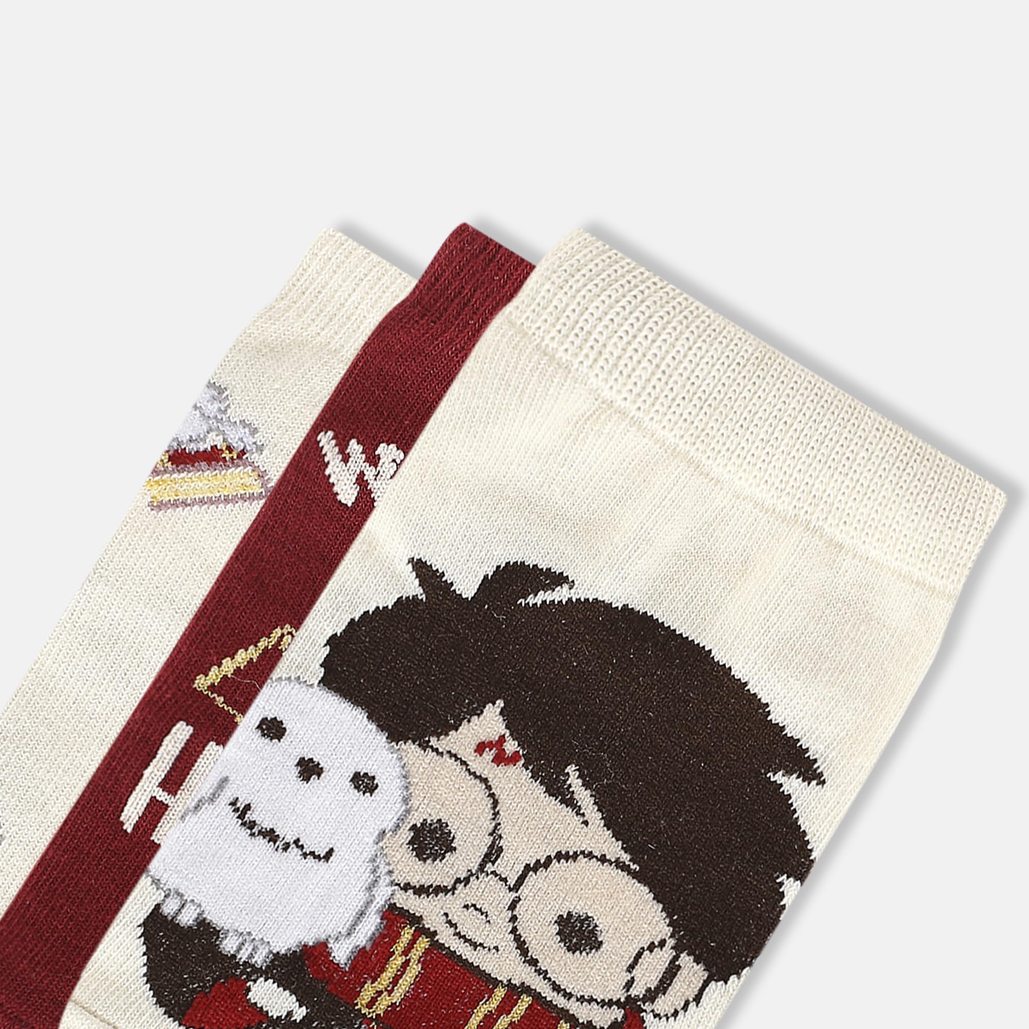 Socksxpress Harry Potter Women's Ankle Socks - Comfortable & Stylish | Pack of 3 - Image 3 thumbnail