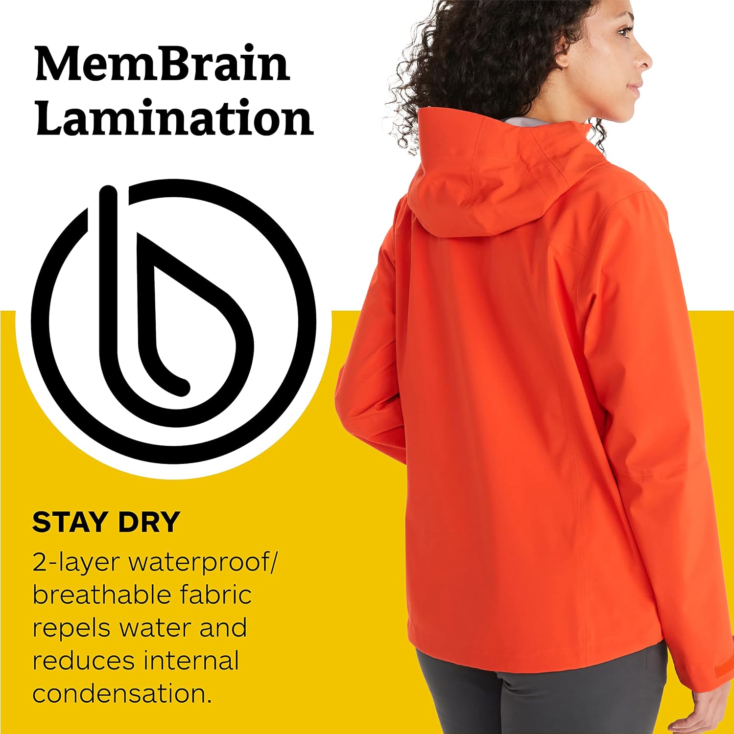 MARMOT womens Women's Precip Eco Pro Jacket