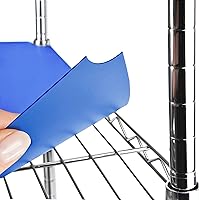 Vista 11 de Revestimiento de Estante de Alambre Alfombrilla de Estante de Rejilla de Alambre - Cubierta de Estante de Alambre Grueso - Revestimientos de Estante