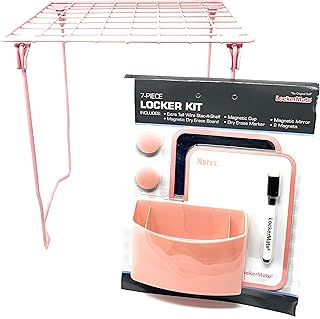 Lockermate 7 Piece Tall Wire Locker Kit