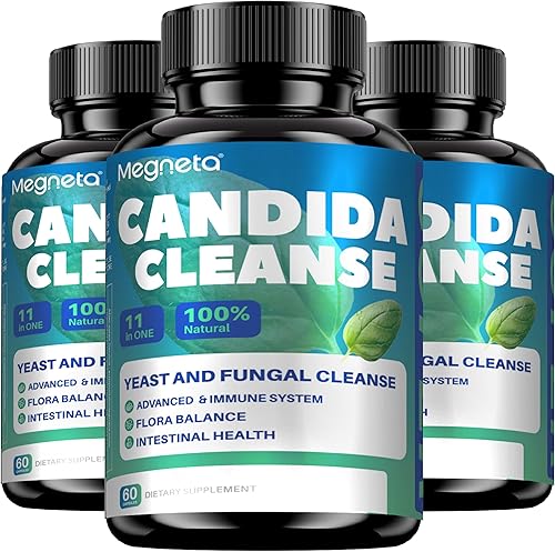 Candida Cleanse Supplement, Apoya la Salud Inmune, 180 Cápsulas