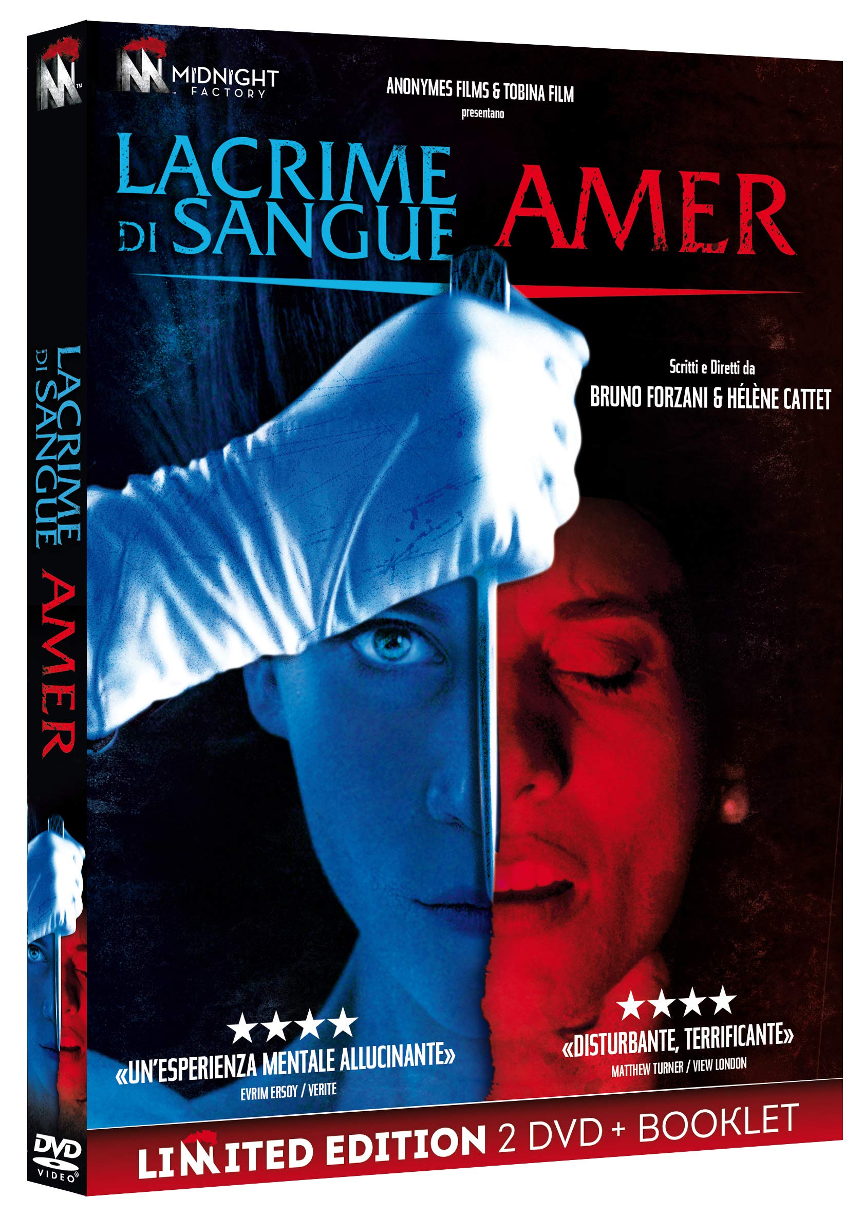 lacrime di sangue + amer - limited edition (2 dvd + booklet) box set DVD Italian Import