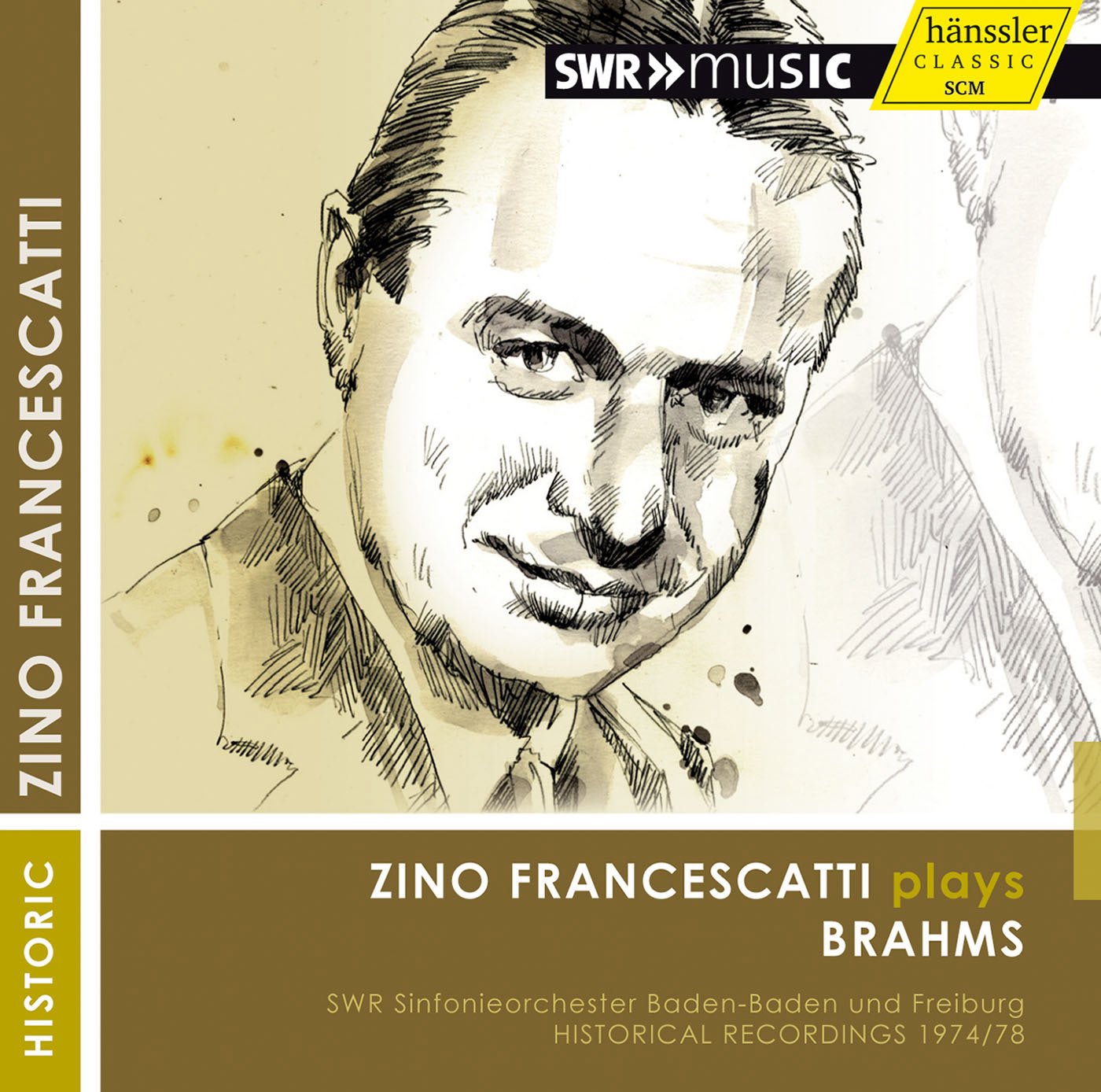 ZINO FRANCESCATTI PLAYS BRAHMS