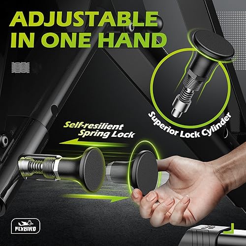 Miniatura 4 de FLYBIRD Banco de pesas banco de entrenamiento de fuerza ajustable para entrenamiento de cuerpo completo con plegado rápido nueva versión Negro 2