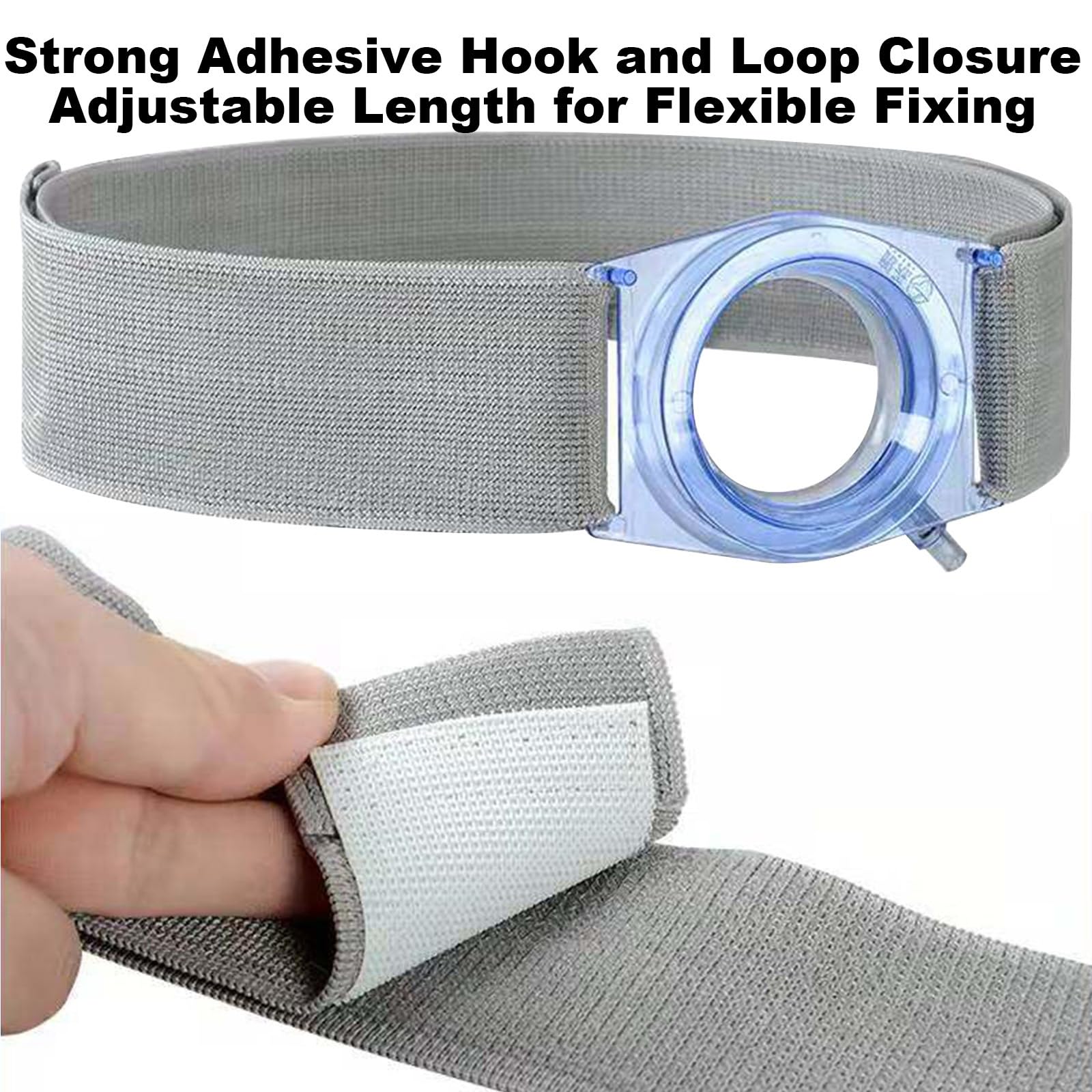 Cinturón de Ostomía Inflables, Soporte de Estoma Ajustable, Cinturón Colostomía Elásticospara Ostomía, Soporte para Bolsas de Colostomía e Ileostomía