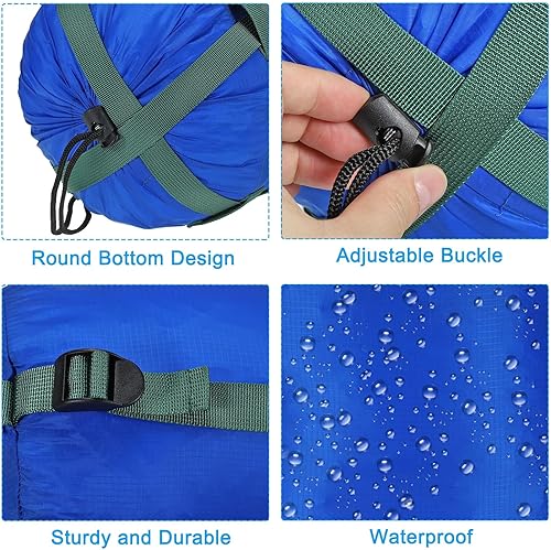 Miniatura 10 de PATIKIL Compression Stuff Sack, Waterproof Compression Storage Sack for Backpacking