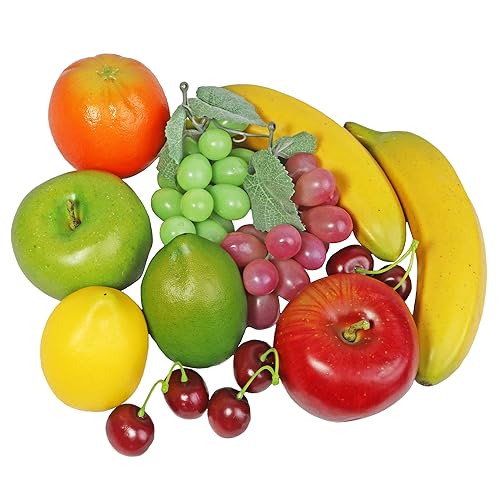 Fake Fruit Artificial Realistic Lifelike Decorative Foam Fruits & Vegetables