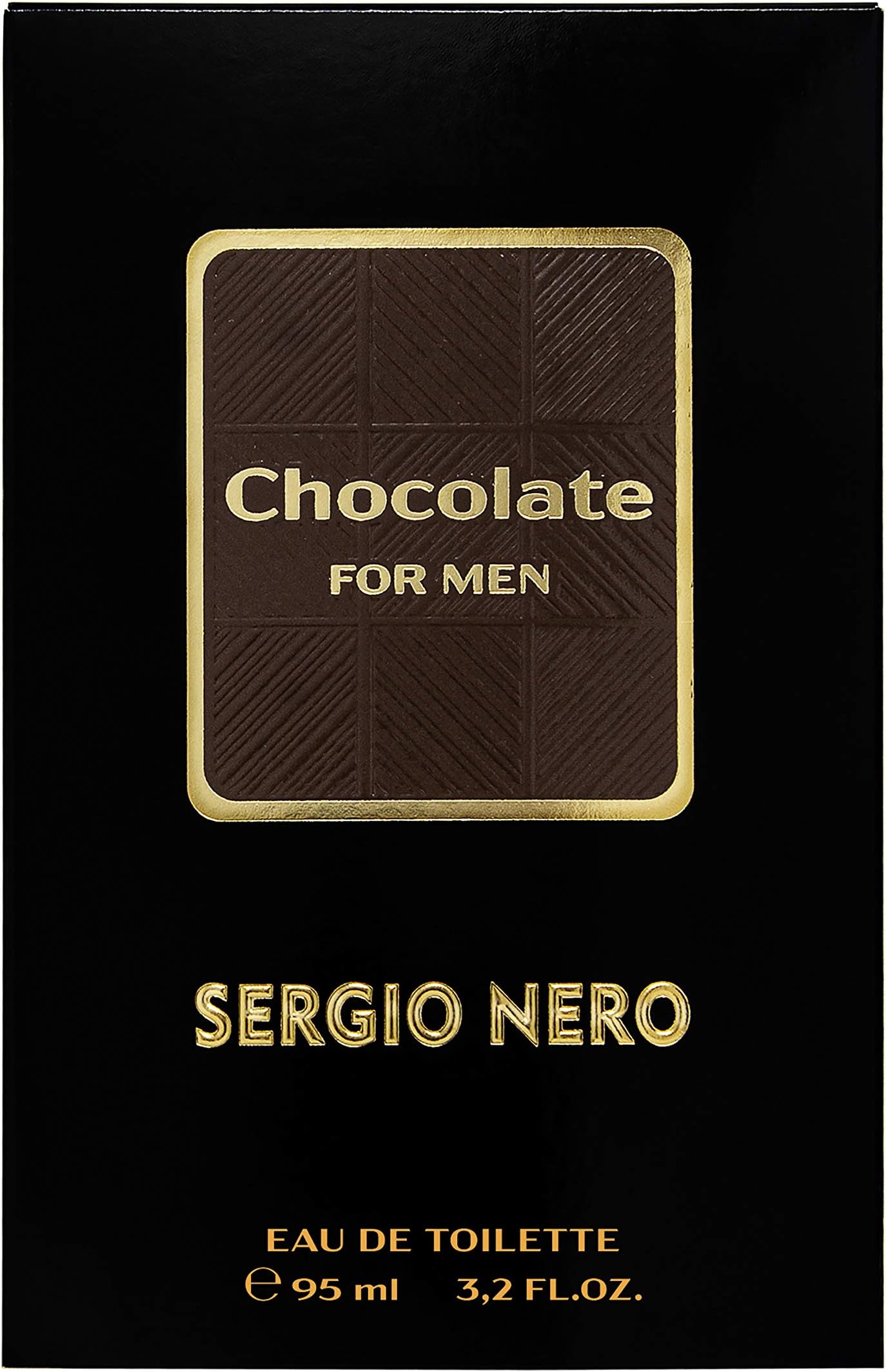 • CHOCOLATE Eau de Toilette for Men 95 ml bottle (3.2 fl.oz.) • Sweet Gourmet Man’s Fragrance