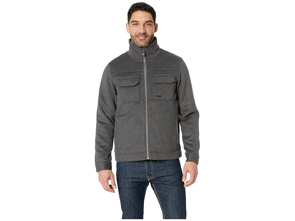 

Mountain Khakis Wilson Bomber Jacket (Slate Heather) Men's Coat, Gray