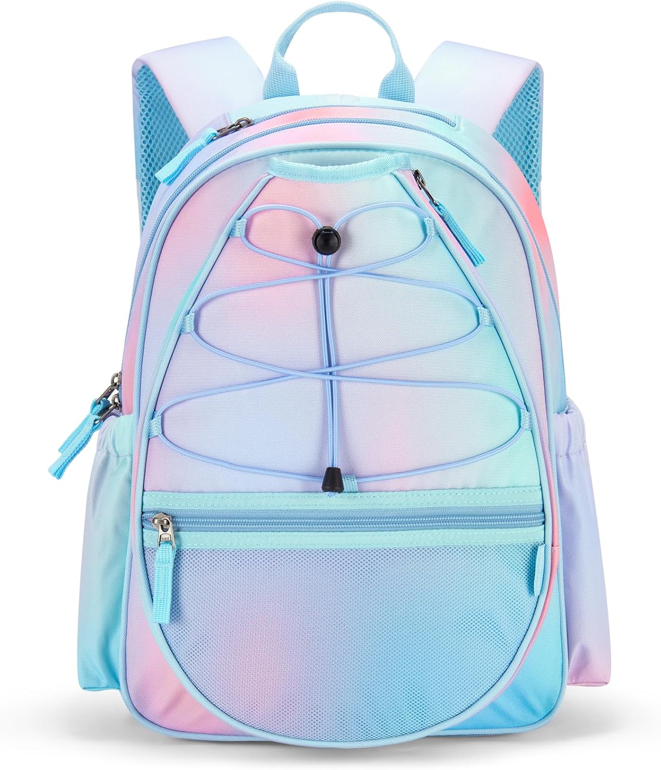 Choco Mocha Kids Tennis Bag, 16 Inch Youth & Junior Tennis Backpack with Shoe Compartment, Holds 2 Rackets (21–23 Inch)