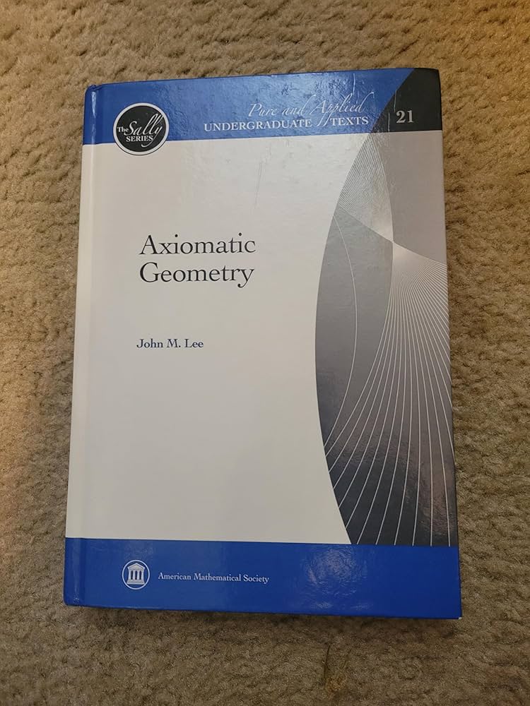 Amazon.com: Axiomatic Geometry (Pure and Applied