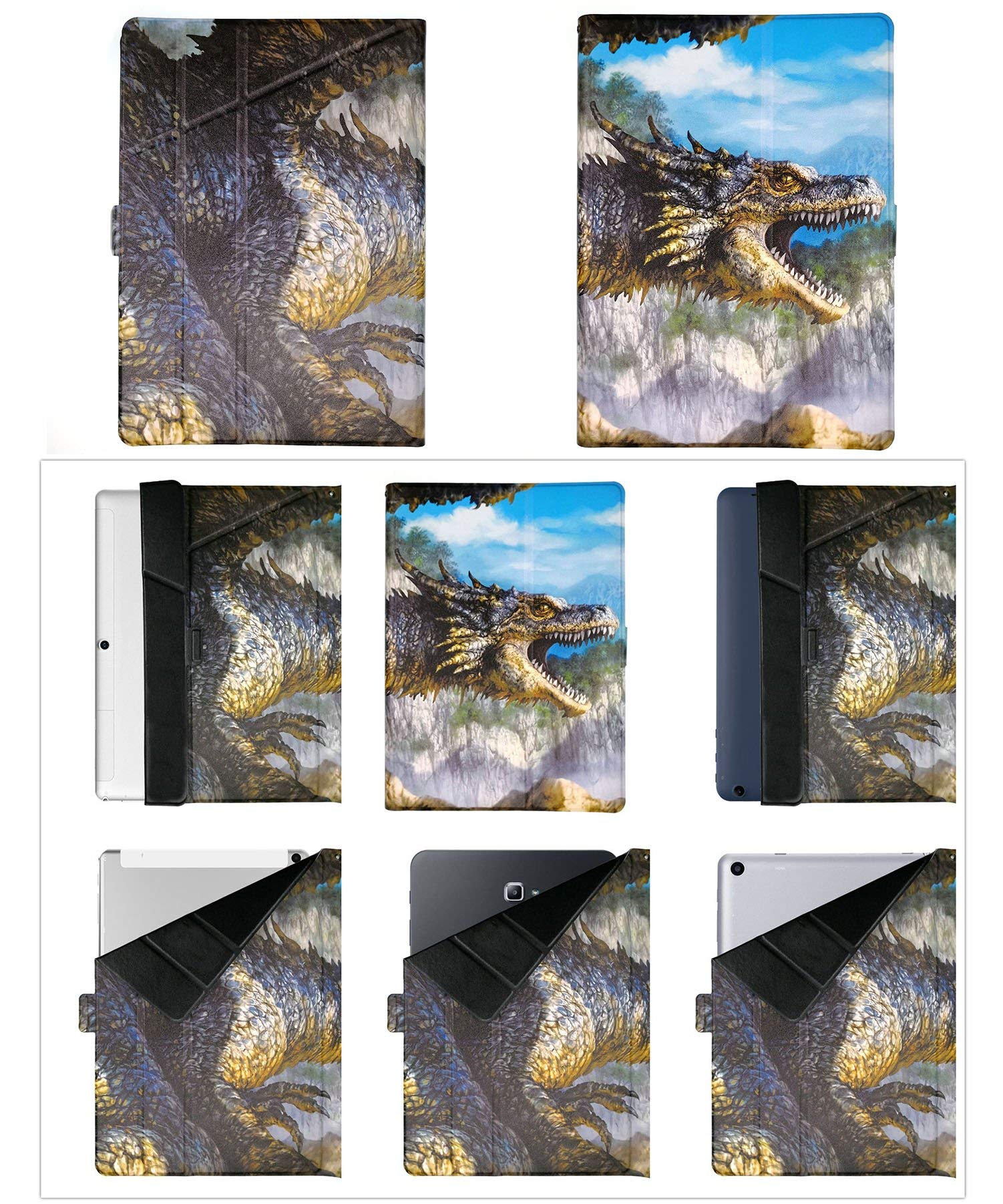 Étui Tablet Aoyodkg H8 8 Pouces - Coque PU Avec Support
