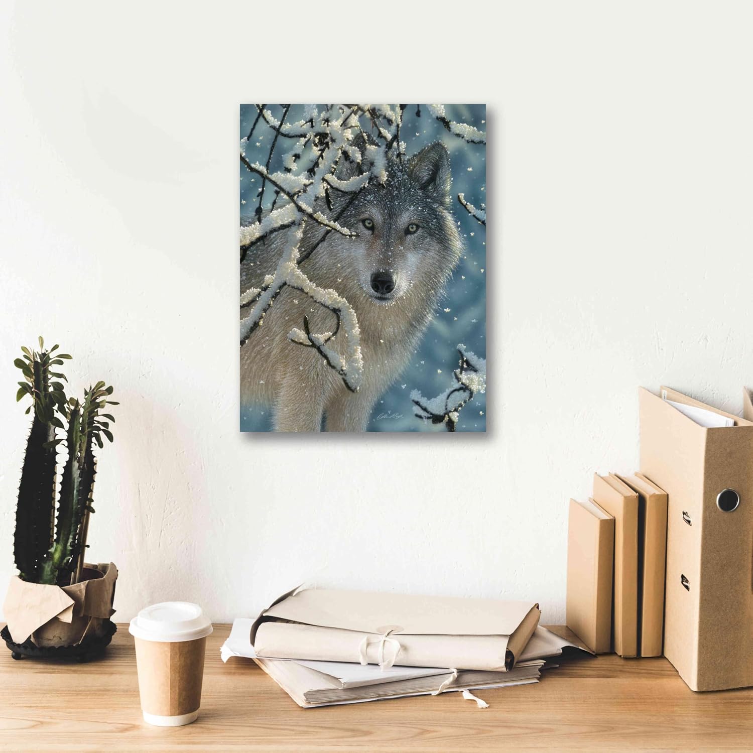 Epic Graffiti 'Broken Silence' by Collin Bogle, Canvas Wall Art, 12"x16"