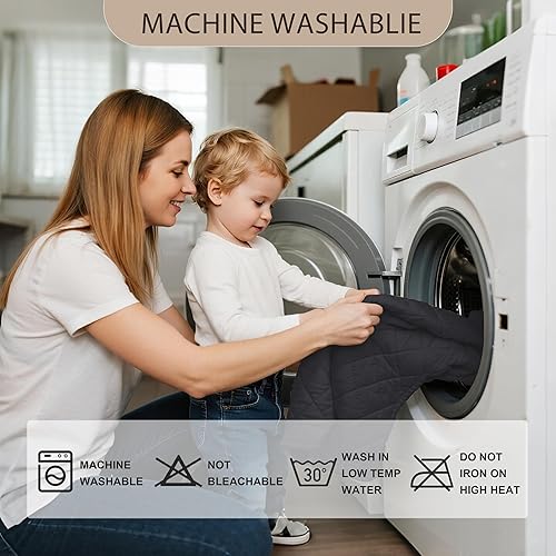 Miniatura 7 de Genina Fundas impermeables para sillas reclinables, fundas reclinables para perros y mascotas, lavable, antideslizante, funda para silla reclinable,