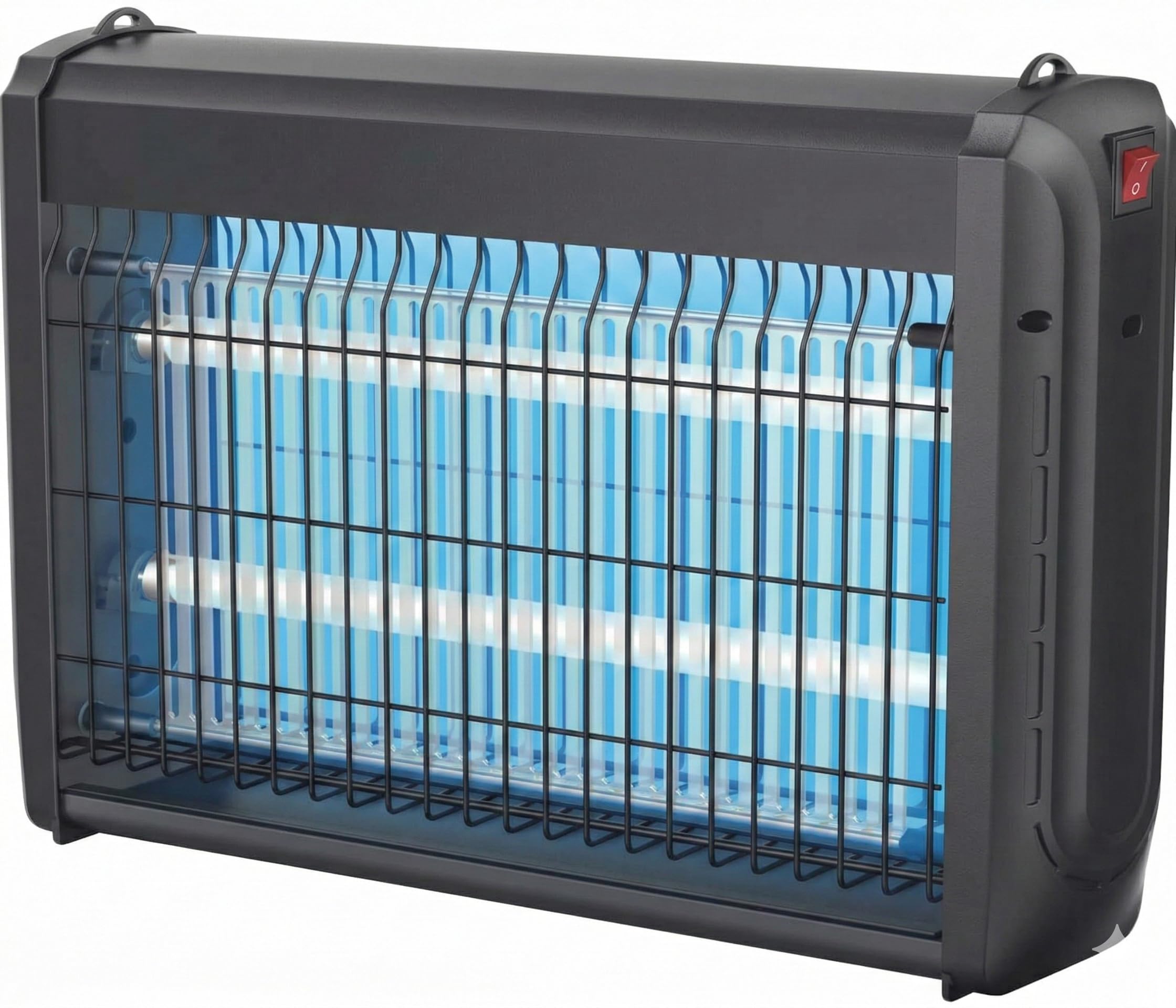 Elektrikli Sinek Öldürücü Cihaz 2x10W UV Lambalı - 20 m² Etkili Sivrisinek ve Haşere Öldürücü Cız Makinesi - Kimyasalsız Hijyenik Çözüm - 38x26 cm (2X10 Watt | 20 m² Etkili)