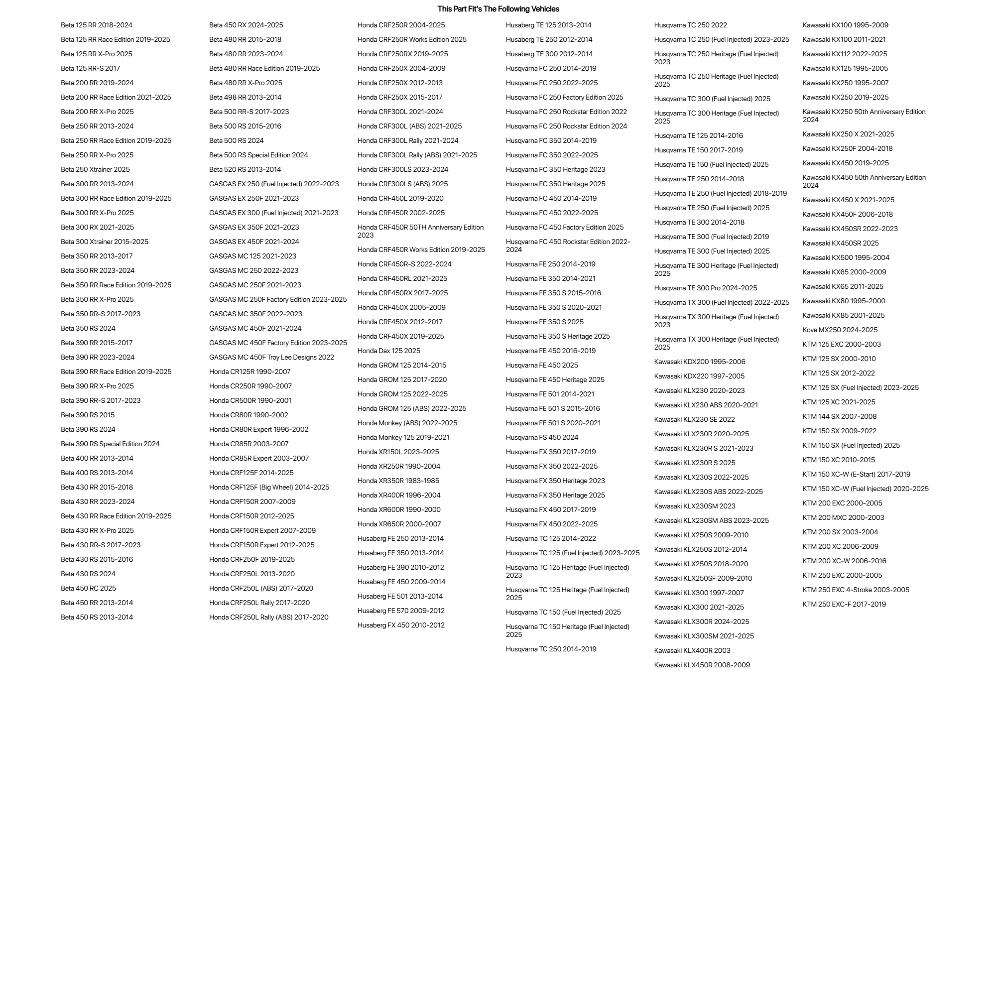 Tusk Billet Rotating Bar Clamp Orange For Honda CRF125F 2014-2022