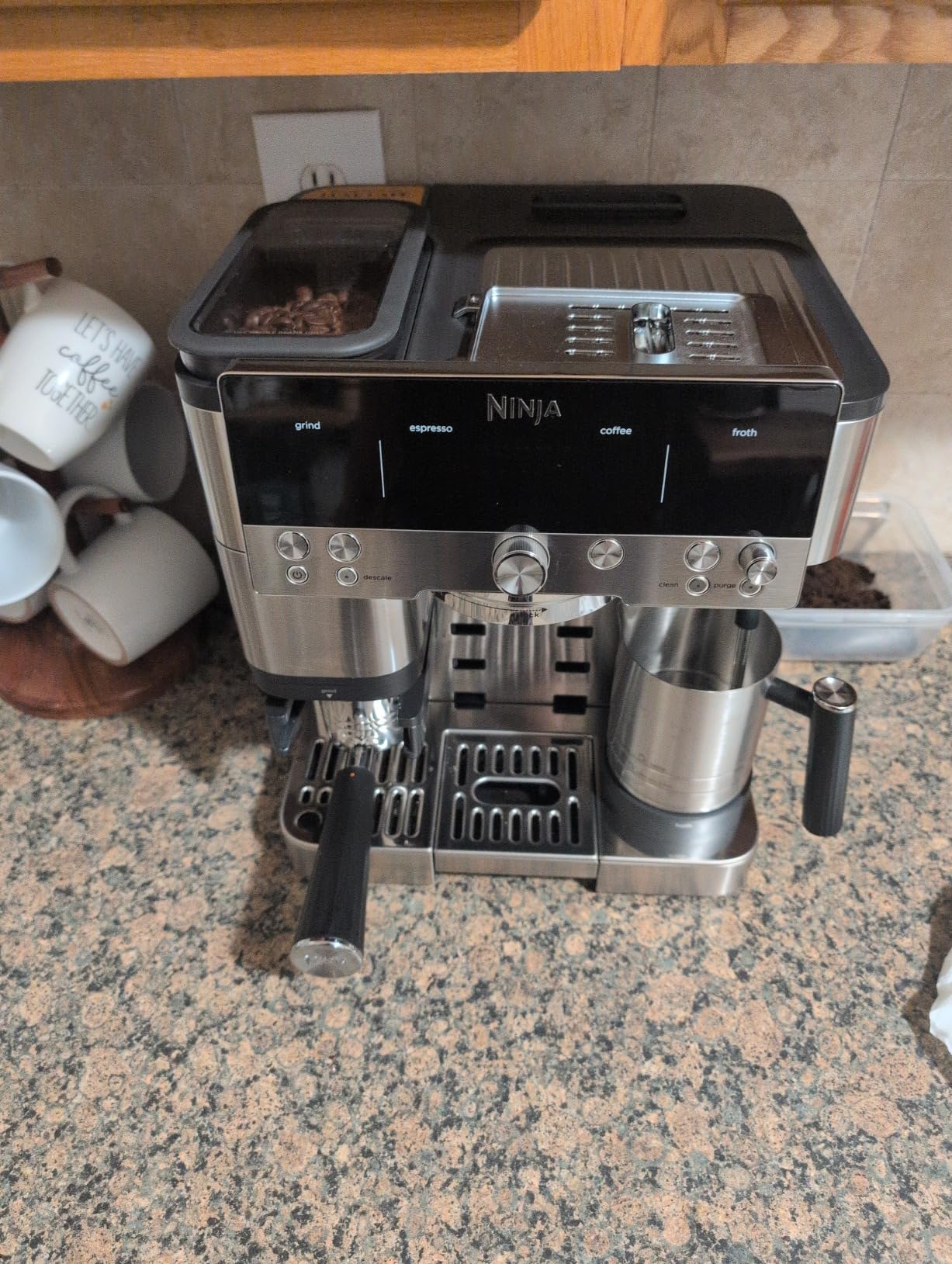 Ninja Luxe™ Café Premier Series Espresso Machine Drip Coffee Maker & Cold Brew Machine photo review