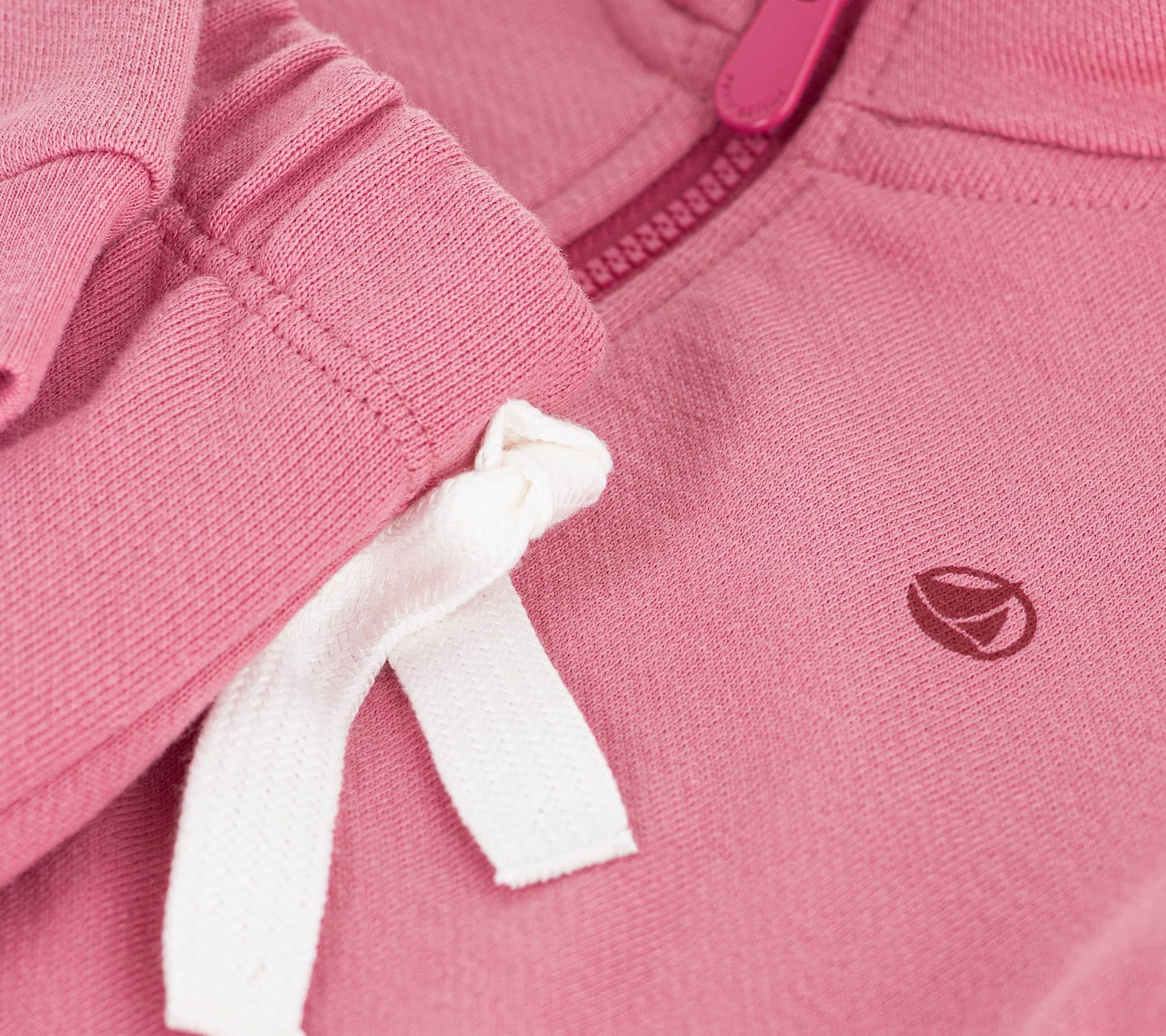 Petit Bateau Baby-Set Sweatshirt und Hose aus Baumwolle, einfarbig