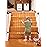 Babelio 34 Extra Tall Baby/Dog Gate with No Threshold Design Walk Thru Door, 26-43 Auto Close Safety Gate for Babies, Elders and Pets, Fits Doorways, Stairs, and Entryways, Brown Wood Pattern
