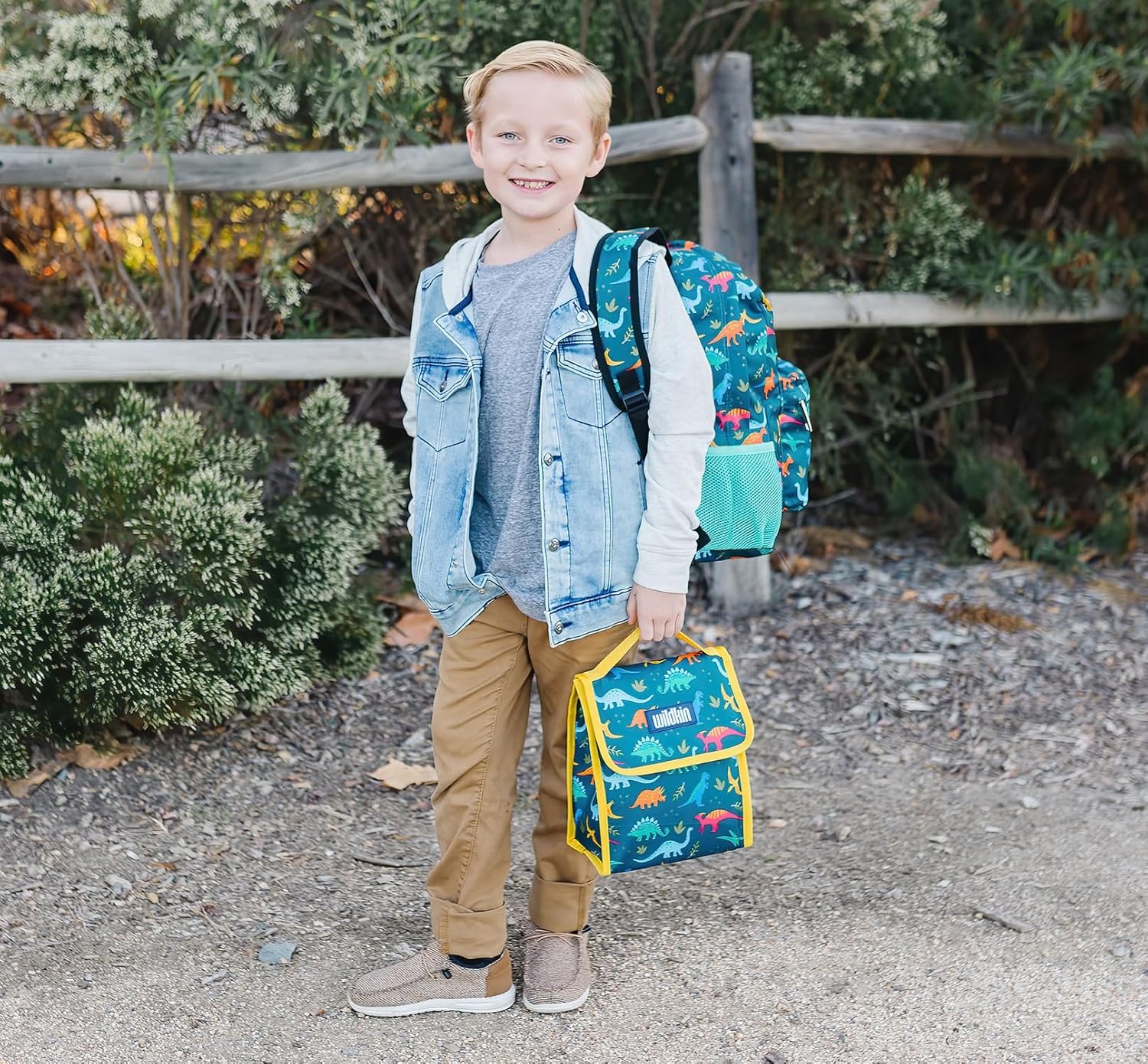 Wildkin 16-inch Kids Backpack – Durable, Padded & Spacious School Bag for Boys & Girls - Jurassic Dinosaurs - Image 2