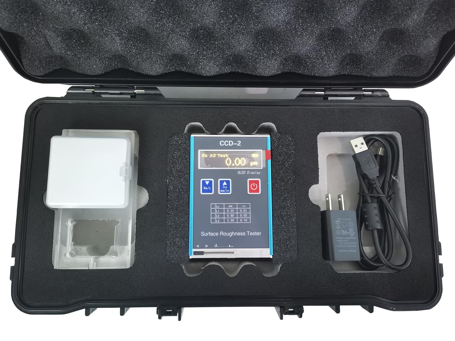 表面粗さ計 表面粗さ測定器 粗さ試験機 Ra、Rz、Rq、Rtの4つのパラメータ Ra、Rq:0.05~15.0µm R 【ＡＧＥＮＴ】