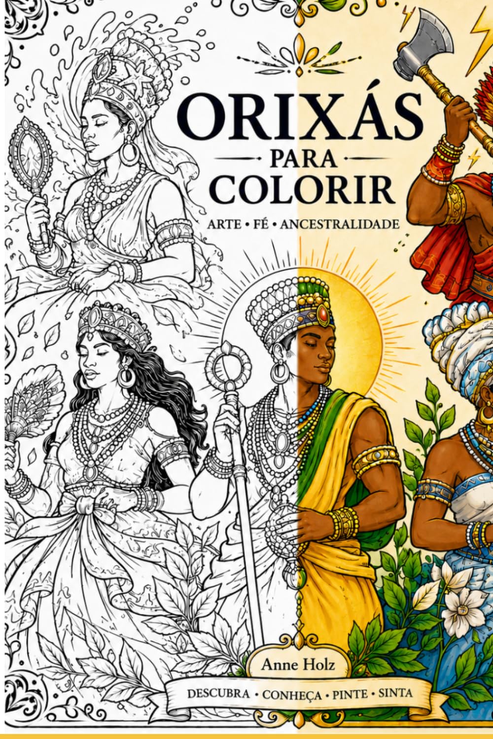 Desenhos para colorir Orixás
