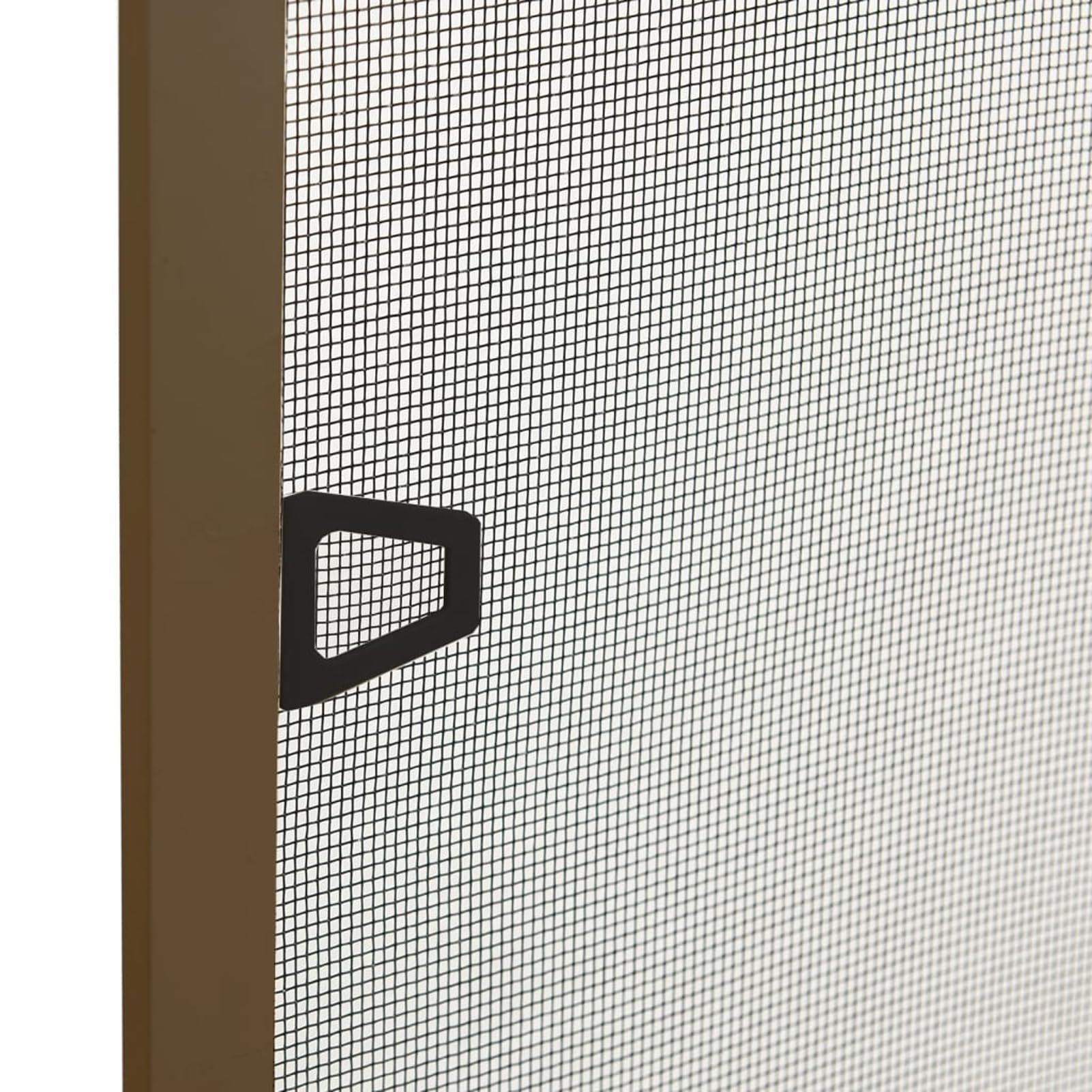 Gecheer Insektenschutzgitter, mit Aluminiumrahmen und Glasfasernetz 90x120 cm braun für Fenster geeignet für Haushalt und Wohnbereich153835