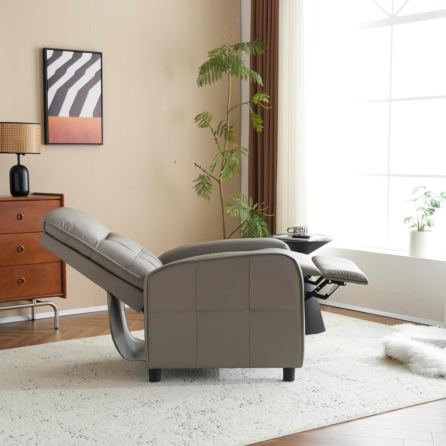 リクライニングソファーソフ ァー 1人掛け ゲーミングチェア PU 90-160