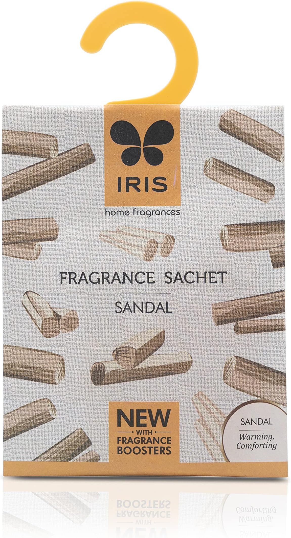 Fragrance Sachet, Sandal Cinnamon, Home Fragrances Sachets for Closets/Drawers/Cupboards/Small Spaces, Woody Fragrance, Air Freshener, Size -13.2x5.5x16.5